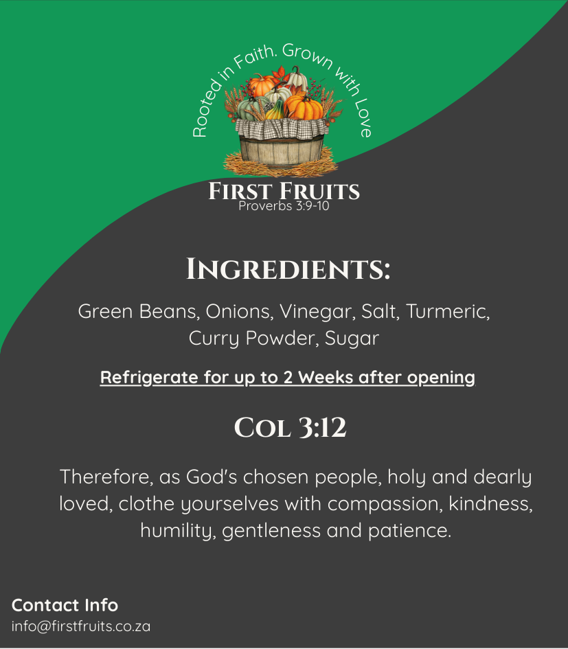curried green beans curried green beans