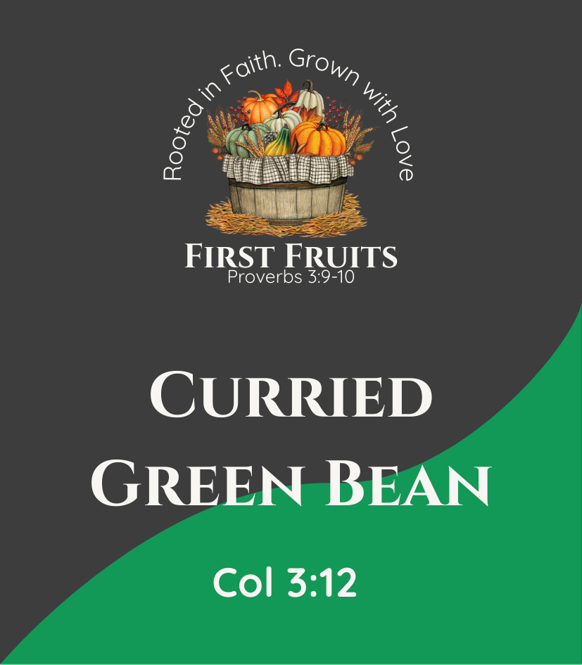 curried green beans curried green beans